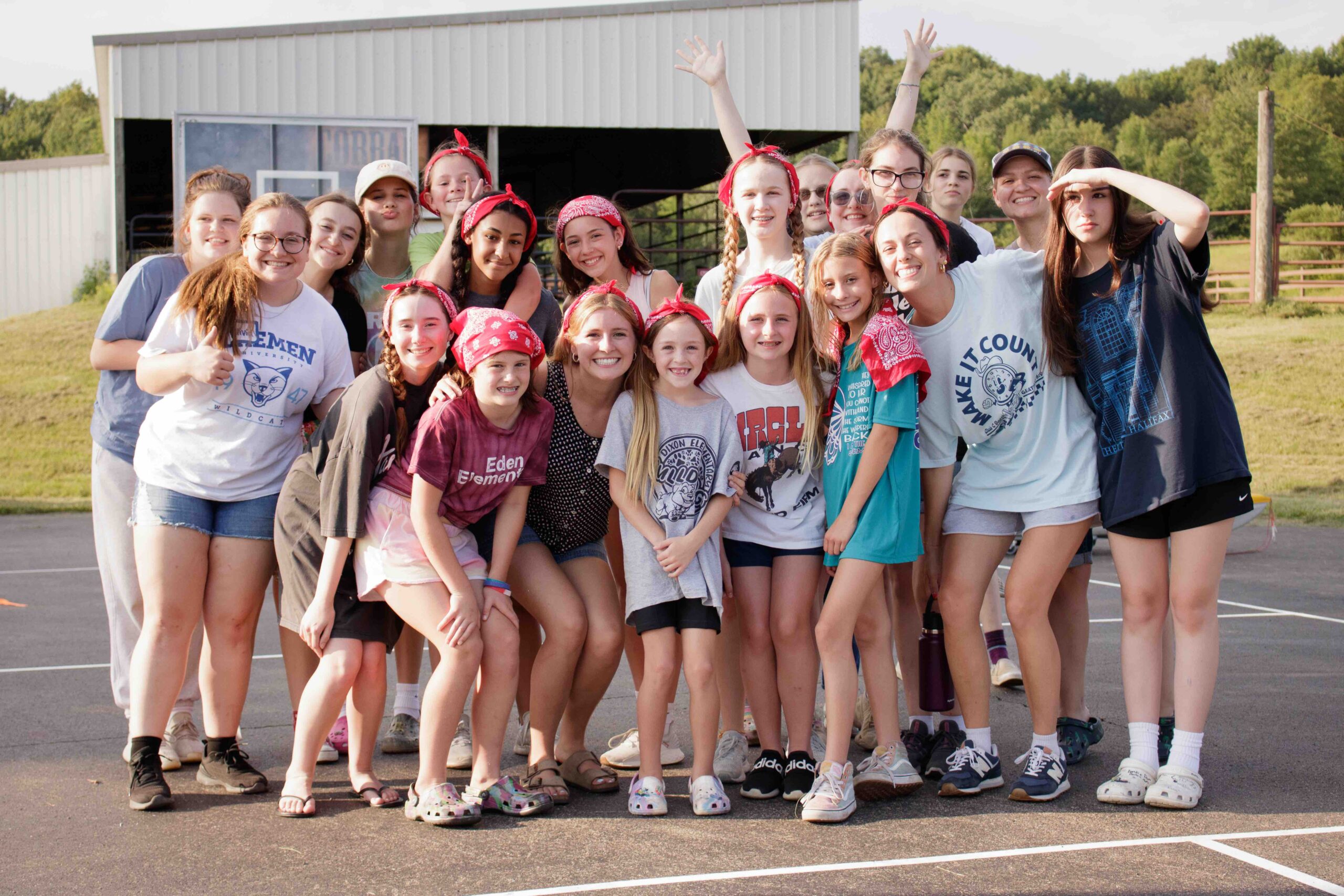 Campers at Circle C Ranch
